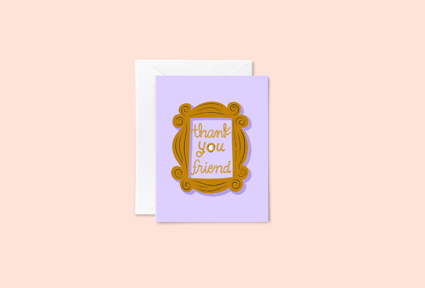 Thank You Friend card